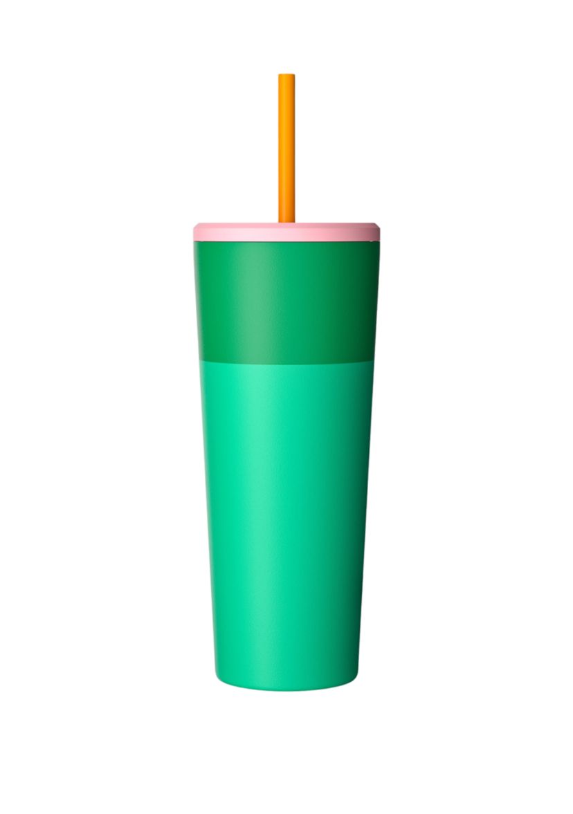 Color Blocked Tumbler
