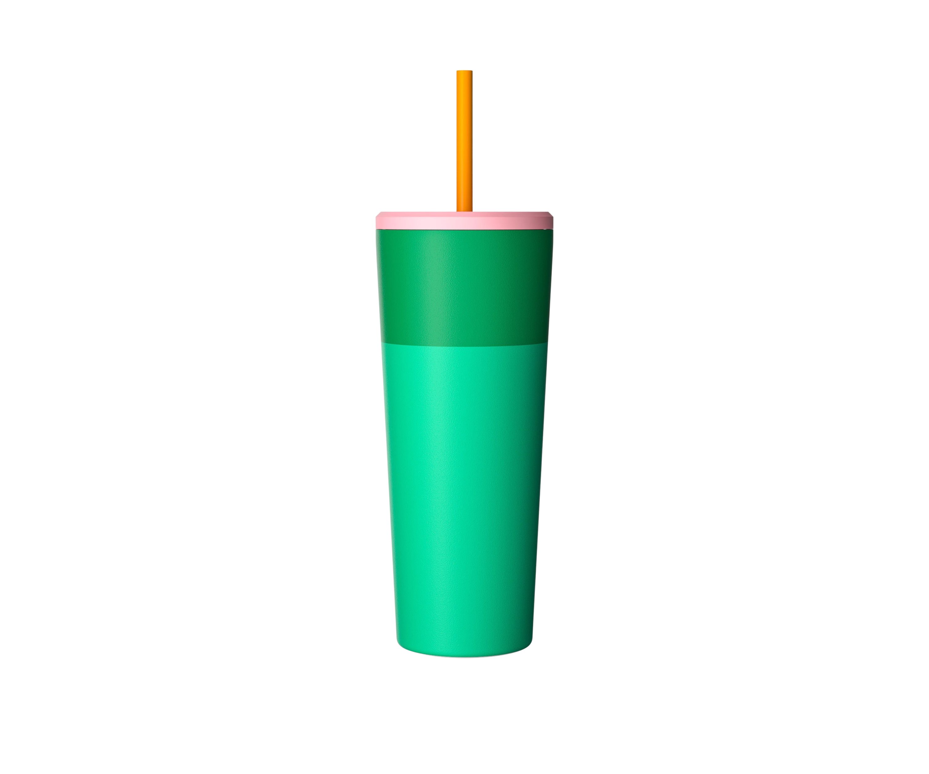 Color Blocked Tumbler