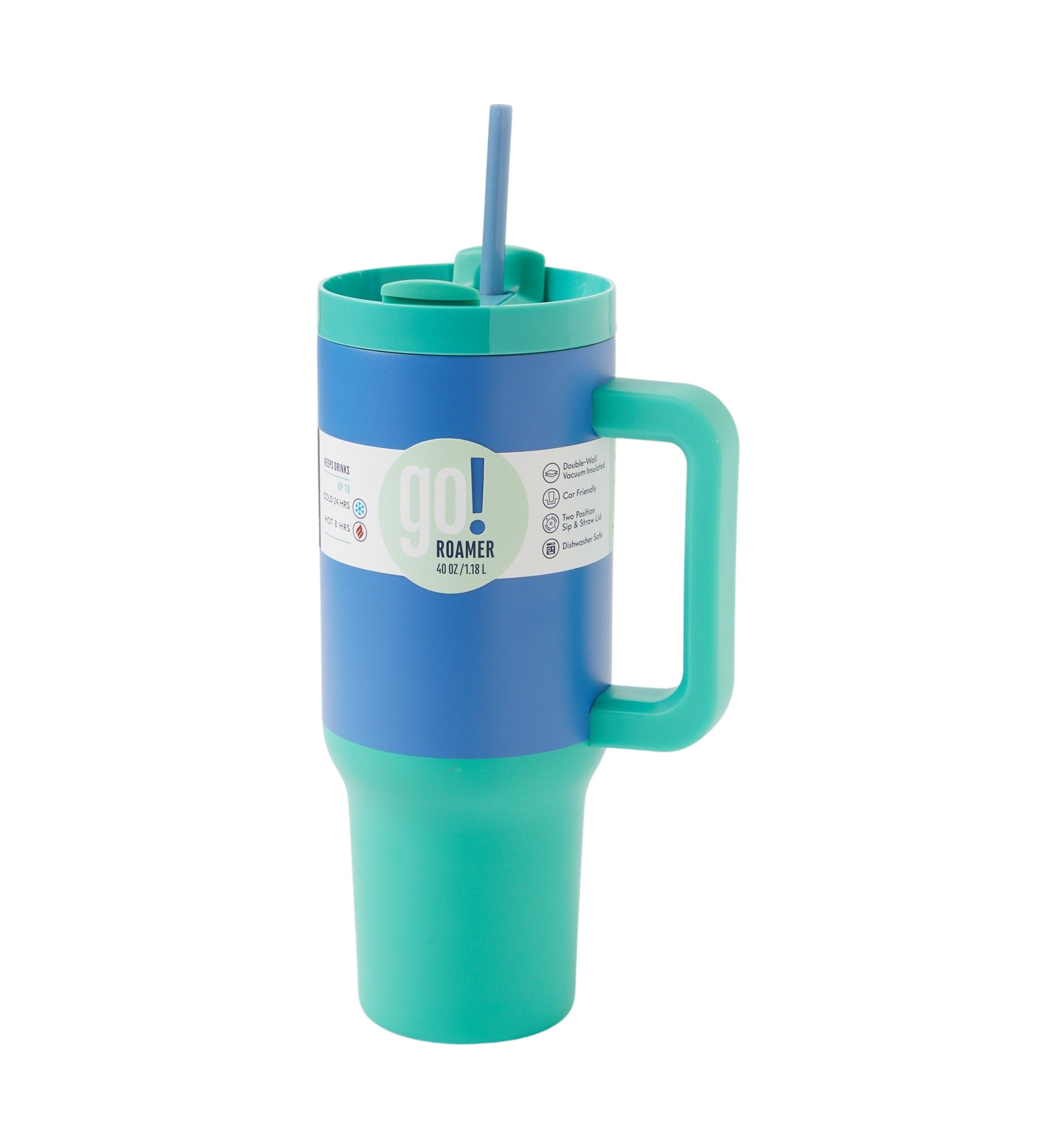 40 Ounce Color Block Tumbler