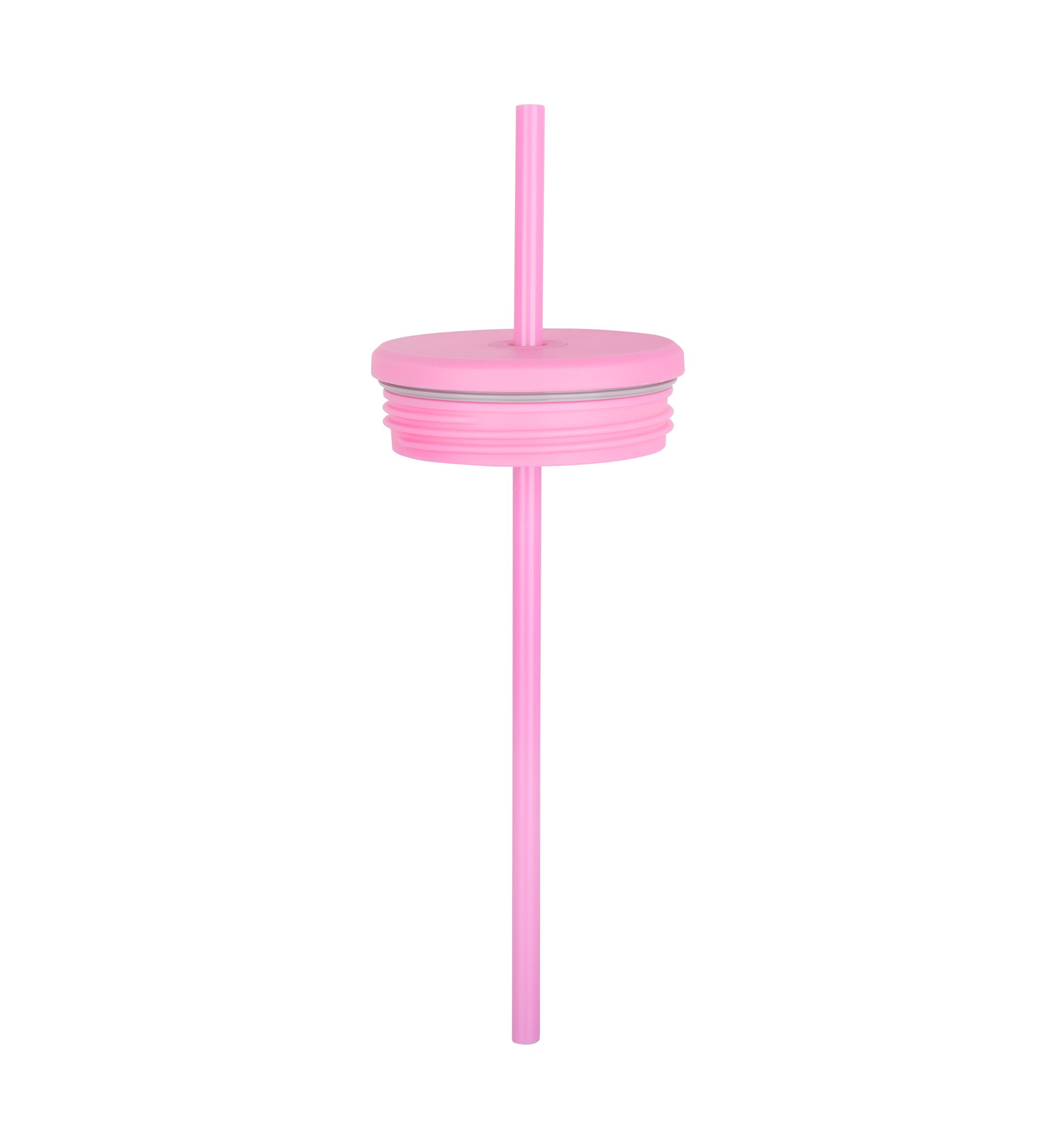 24 oz Straw Tumbler - Pink Floral