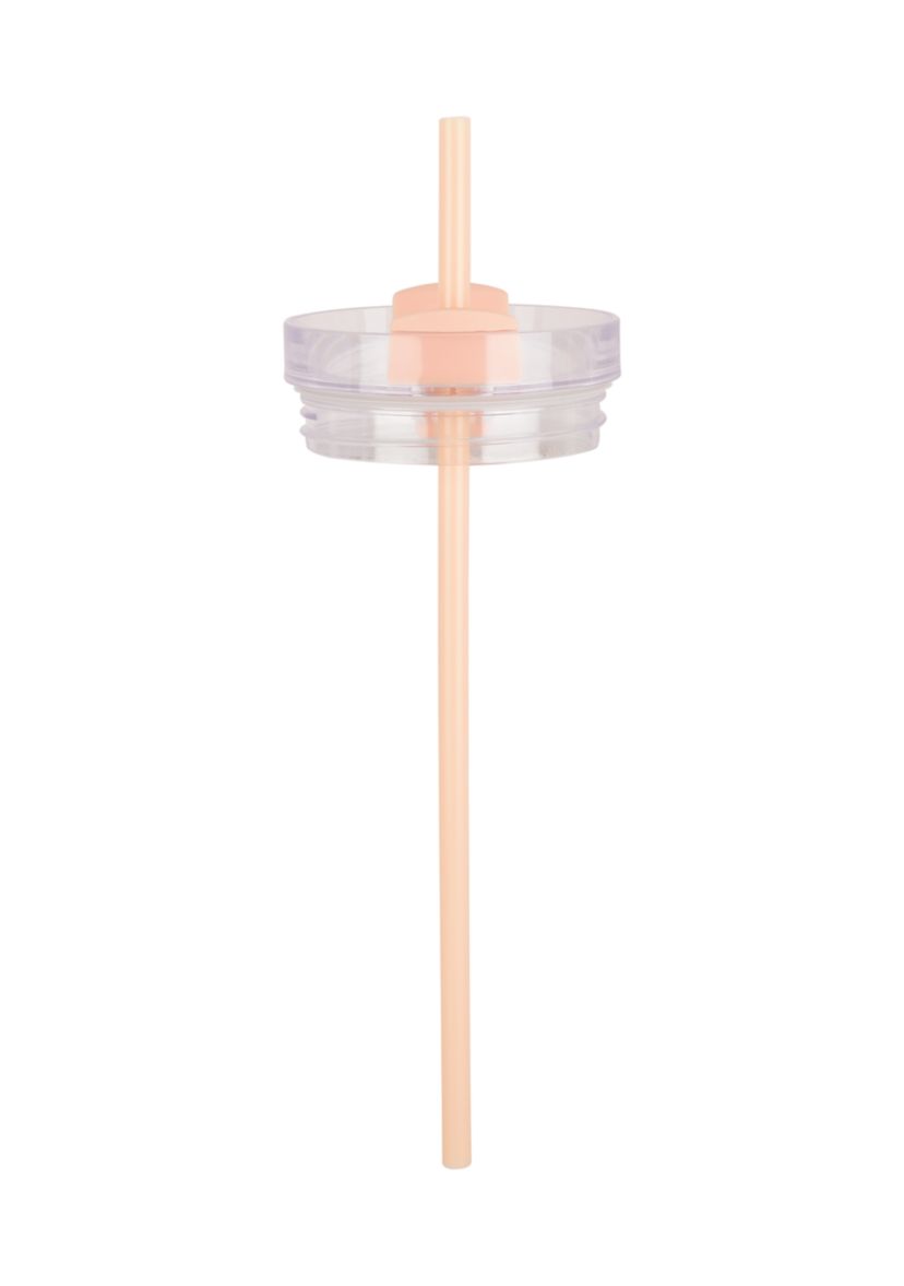 30 oz Handle Tumbler - Peach Floral