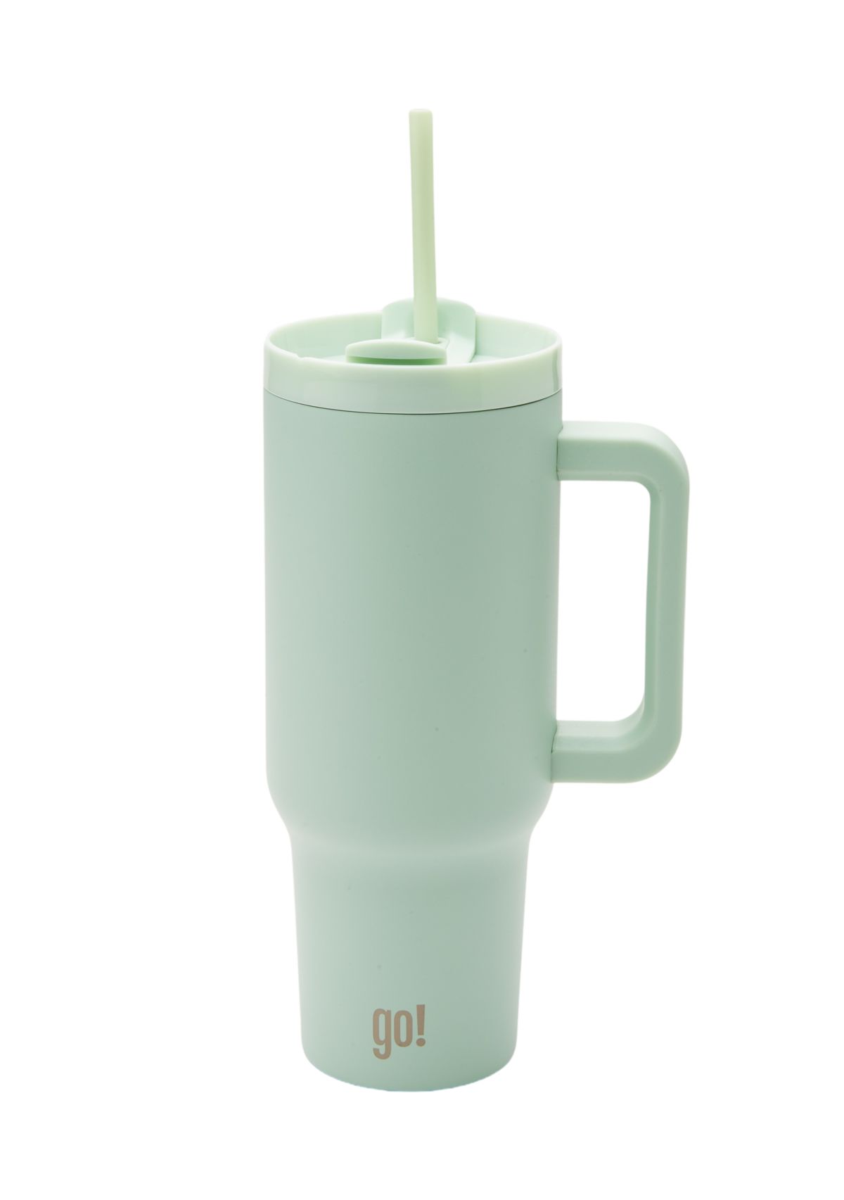 40 oz Solid Color Insulated Tumber with Handle