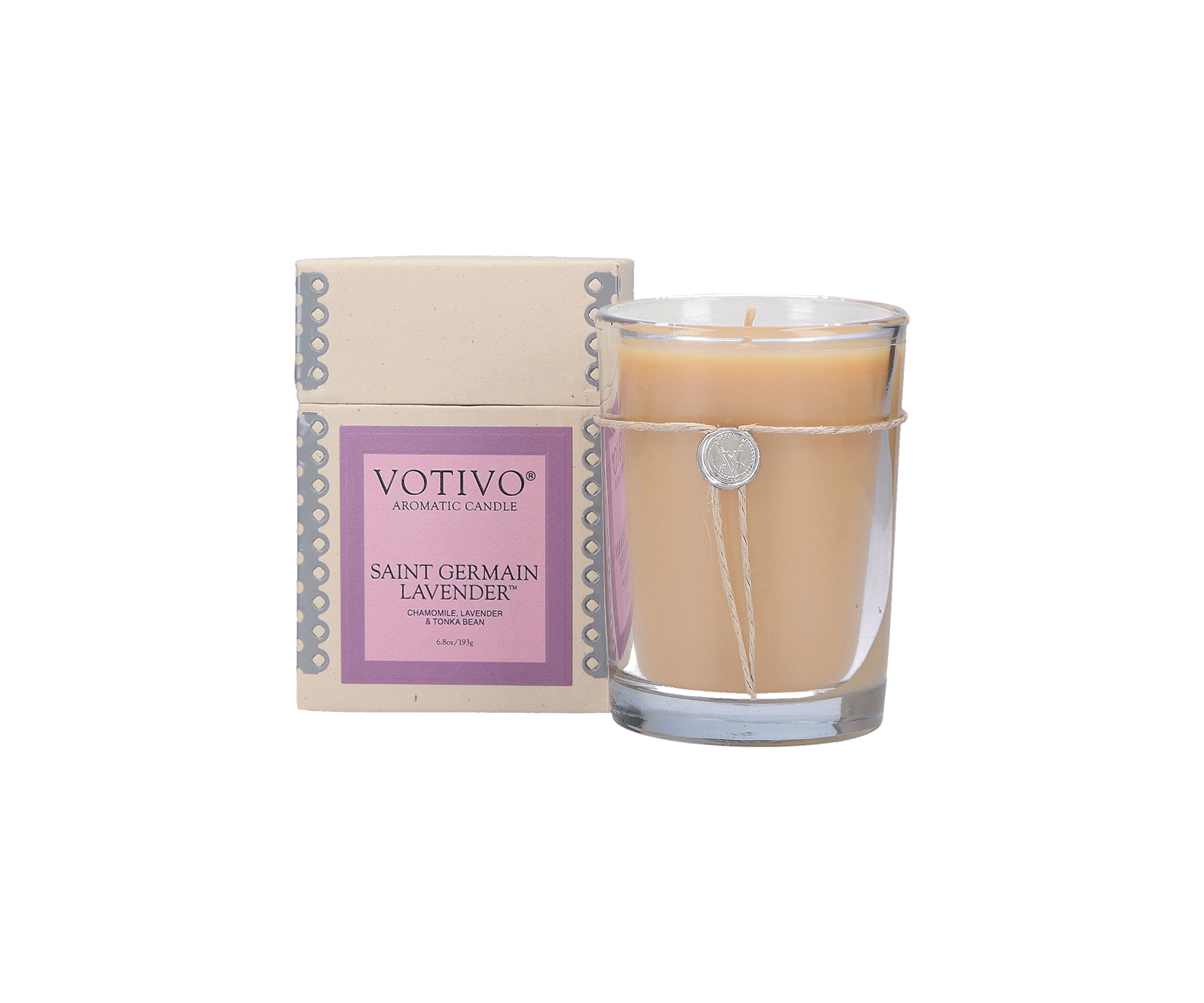 Saint Germain Lavender Candle