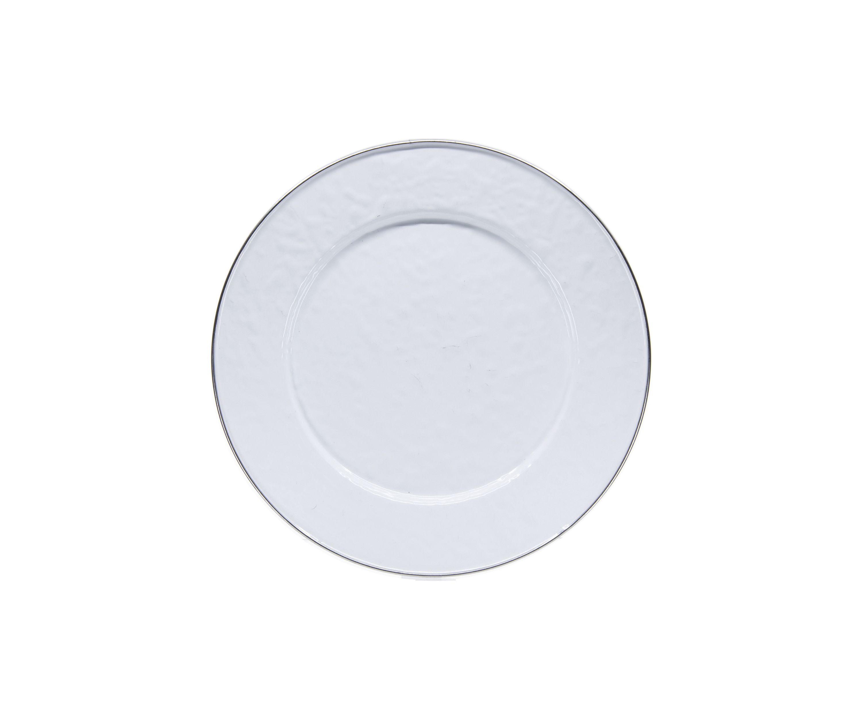 Solid White Dinner Plate
