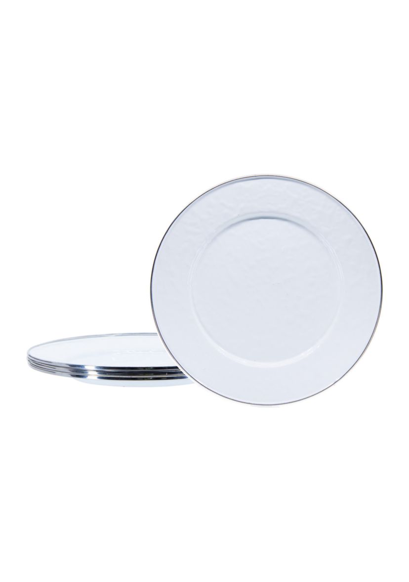 Solid White Dinner Plate