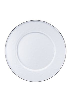 Solid White Sandwich Plate 