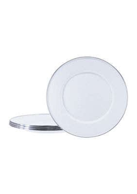 Solid White Sandwich Plate 