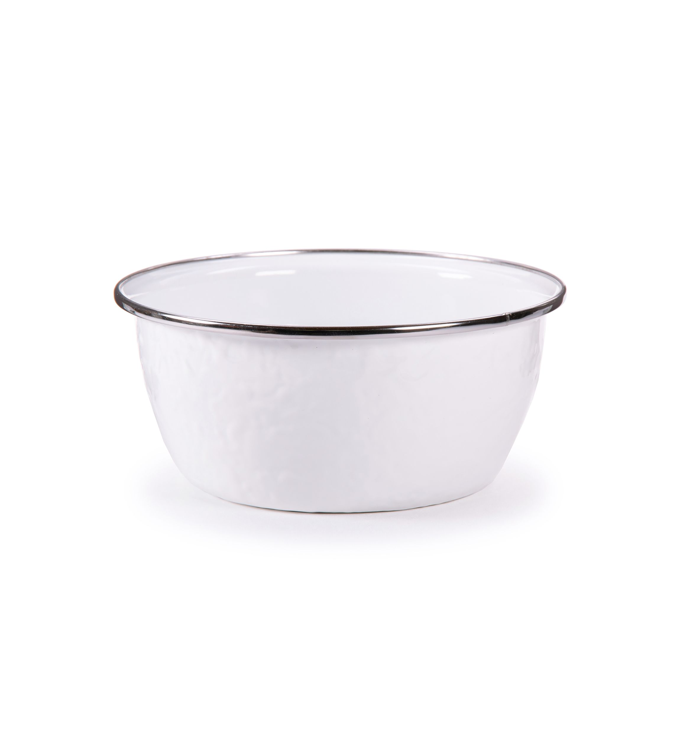 Solid White Salad Bowl