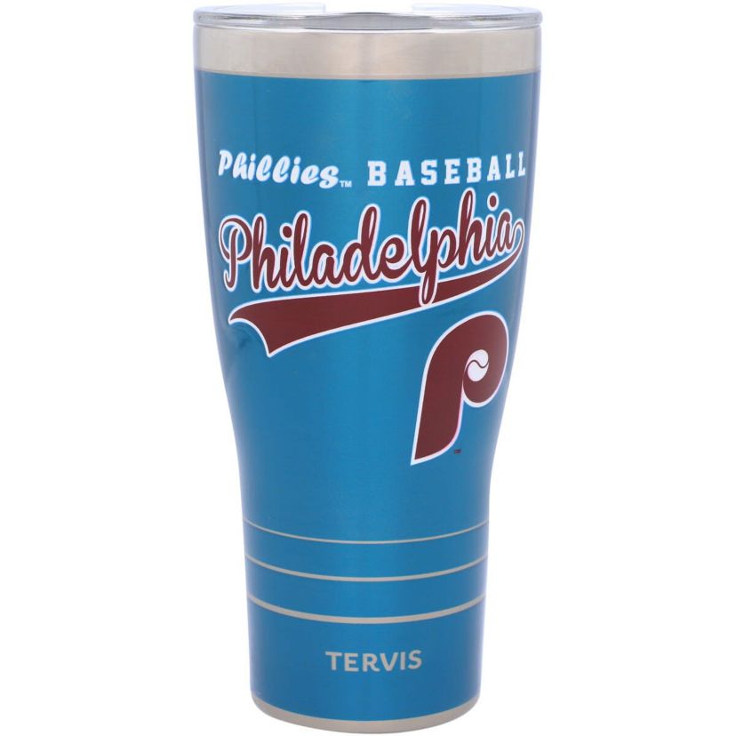 MLB Philadelphia Phillies 30oz. Vintage Stainless Tumbler