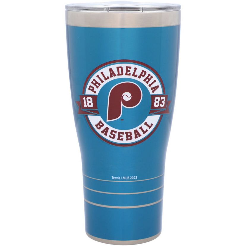 MLB Philadelphia Phillies 30oz. Vintage Stainless Tumbler