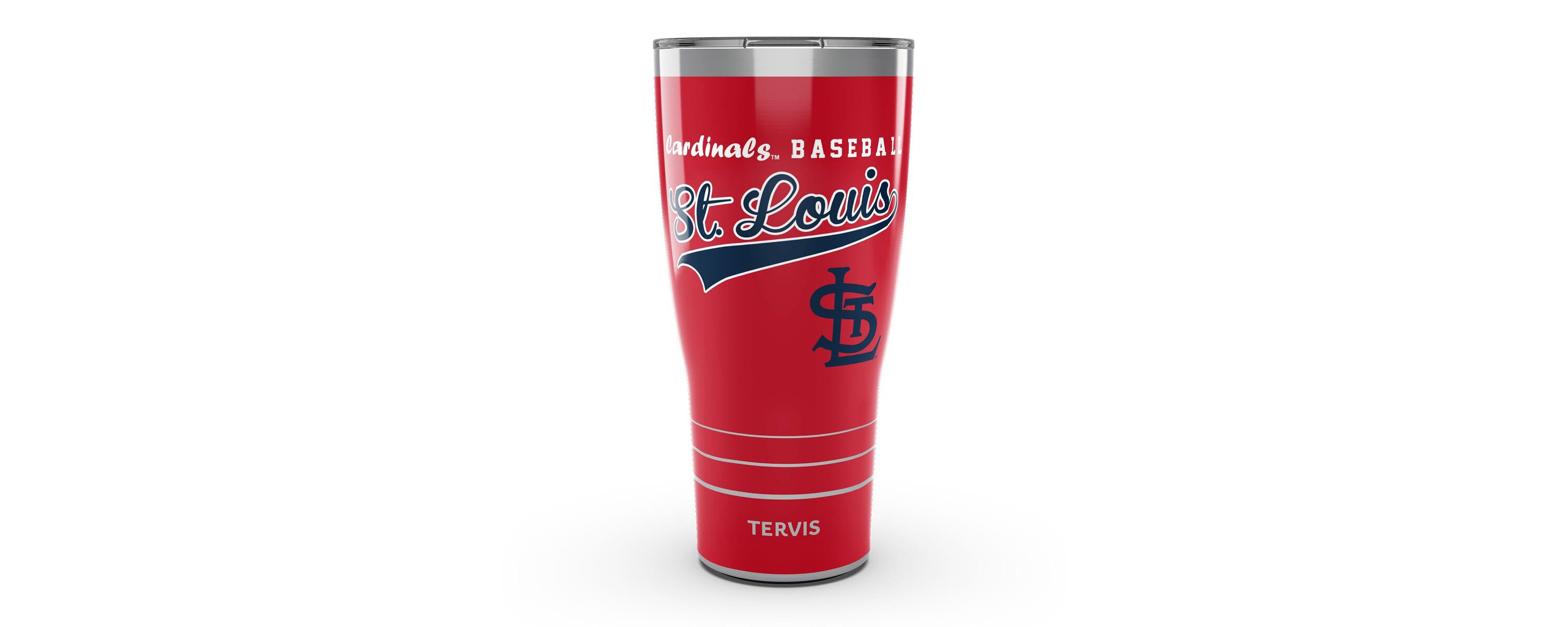 MLB St. Louis Cardinals 30oz. Vintage Stainless Tumbler