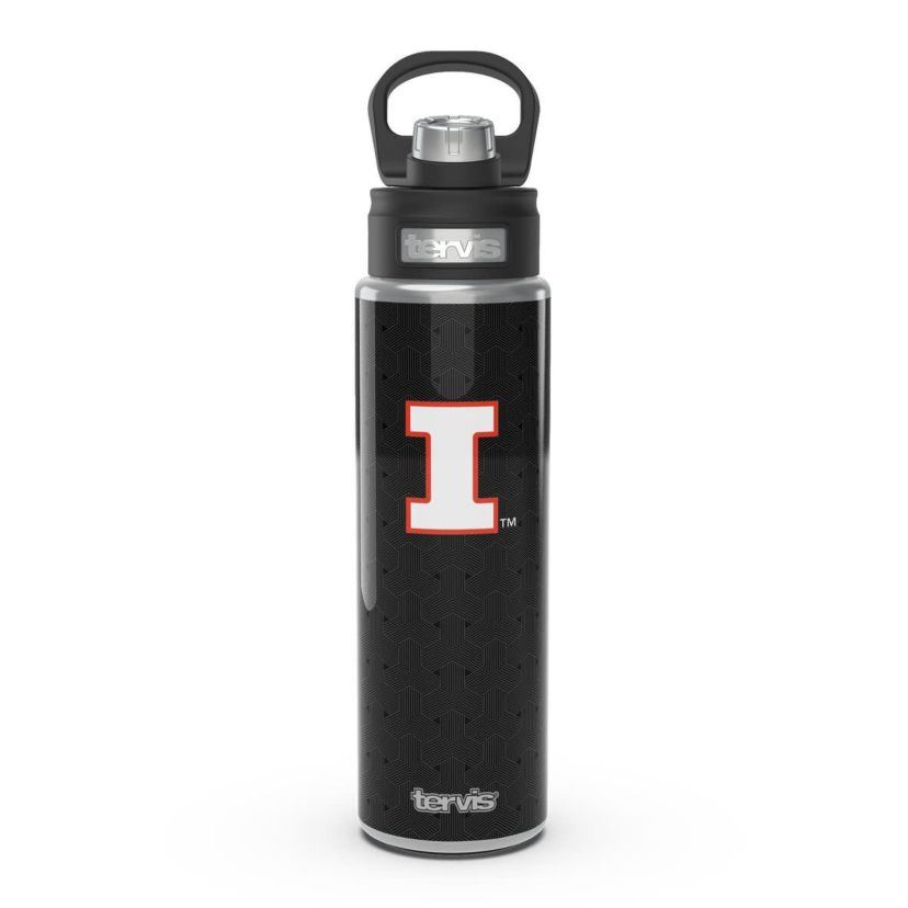 NCAA Illinois Fighting Illini 24oz. Weave Stainless Wide Mouth Bottle
