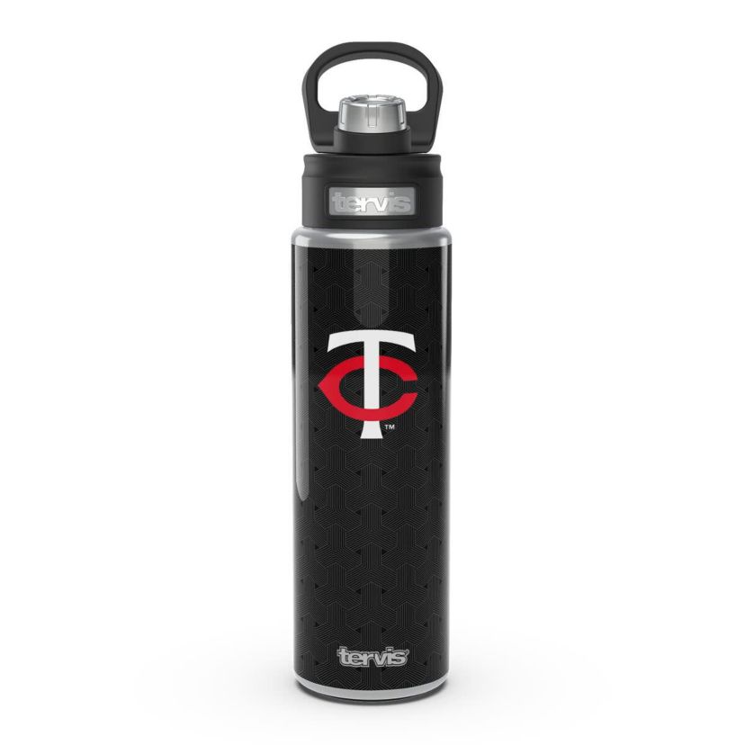 MLB Minnesota Twins 24oz. Weave Stainless Wide Mouth Bottle