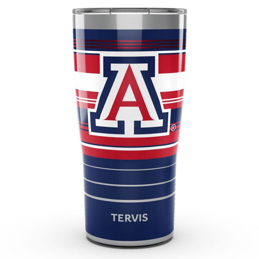 NCAA Arizona Wildcats 20oz. Hype Stripe Stainless Tumbler