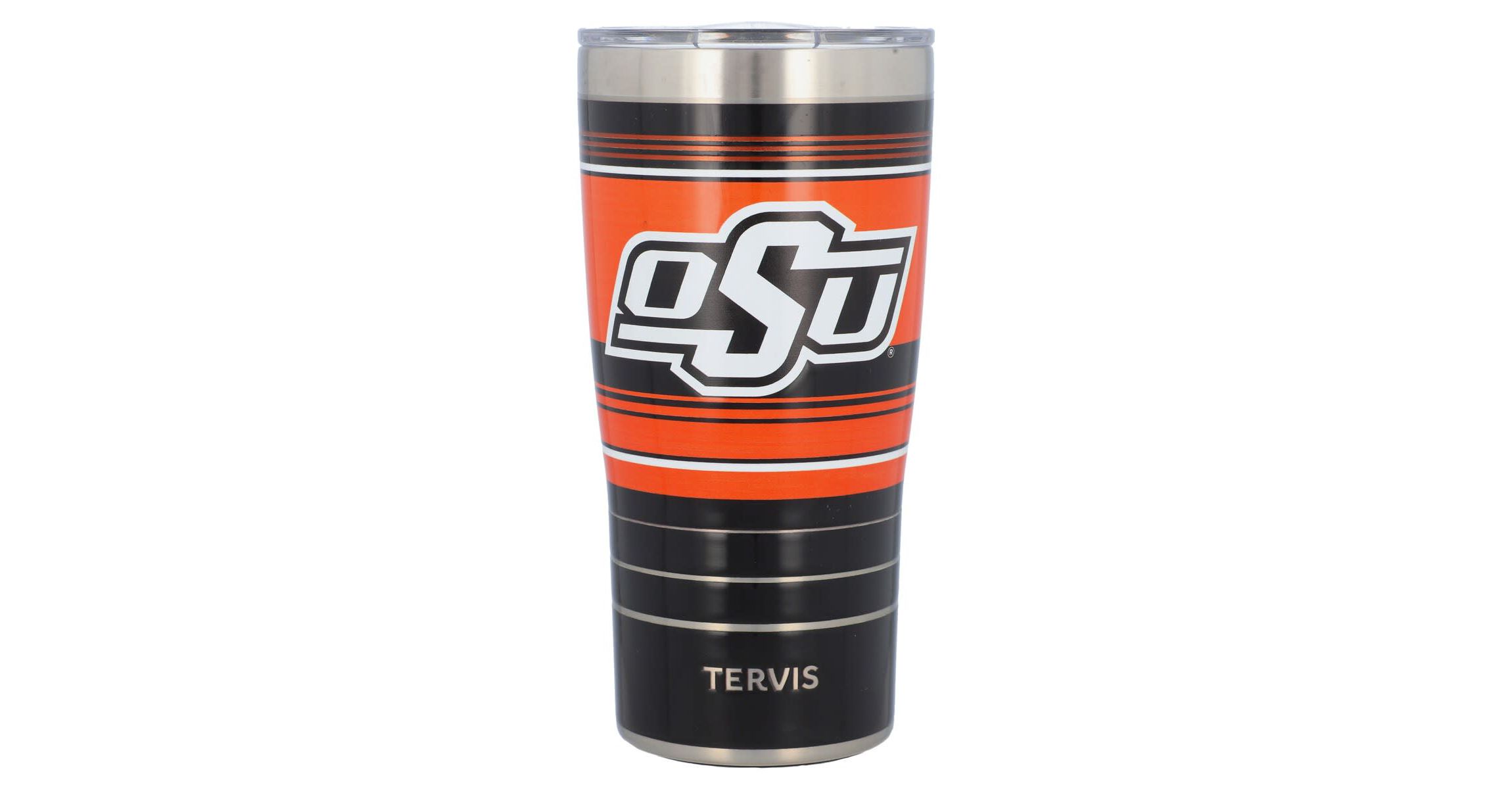 NCAA Oklahoma State Cowboys 20oz. Hype Stripe Stainless Tumbler