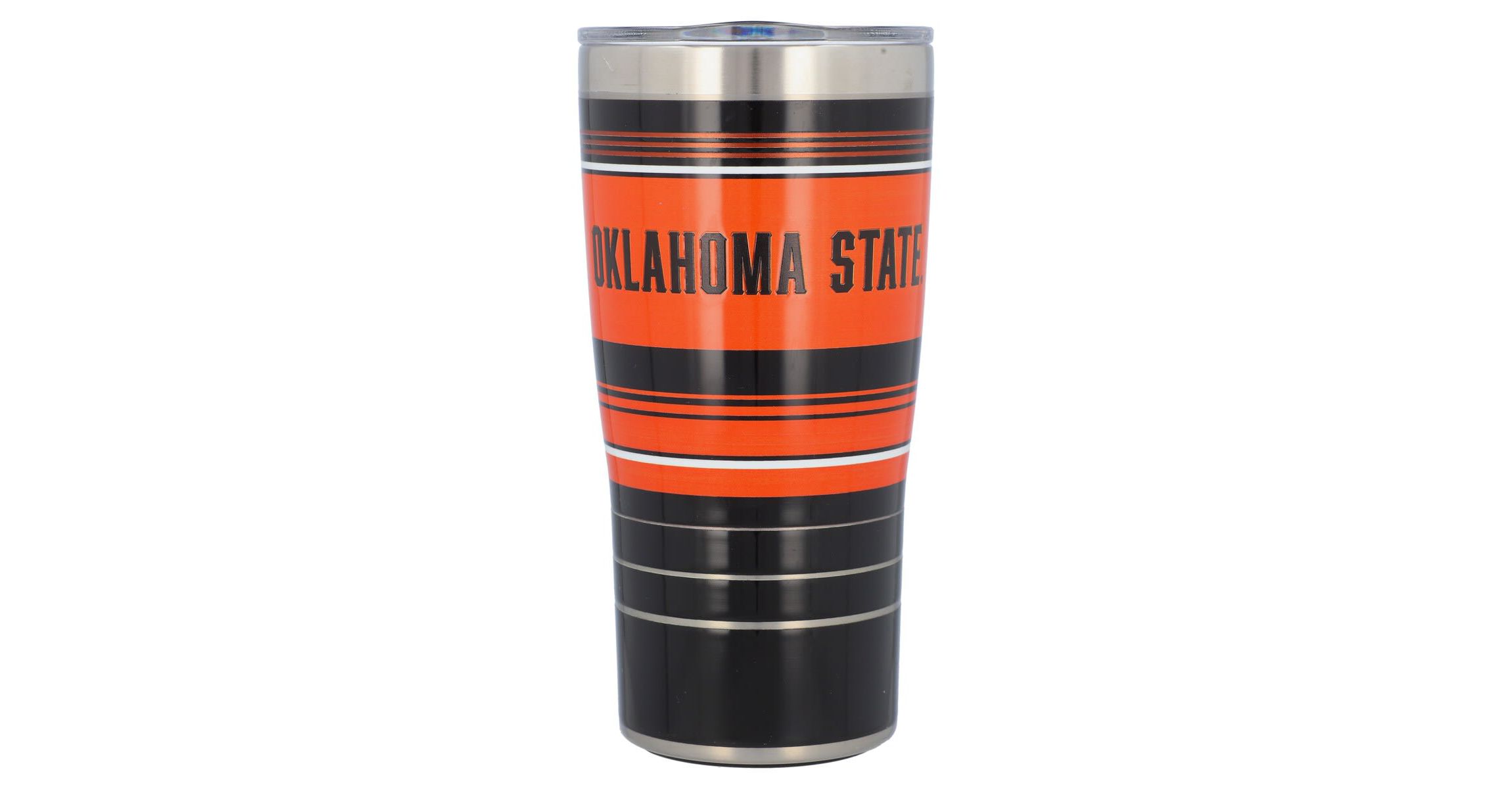 NCAA Oklahoma State Cowboys 20oz. Hype Stripe Stainless Tumbler