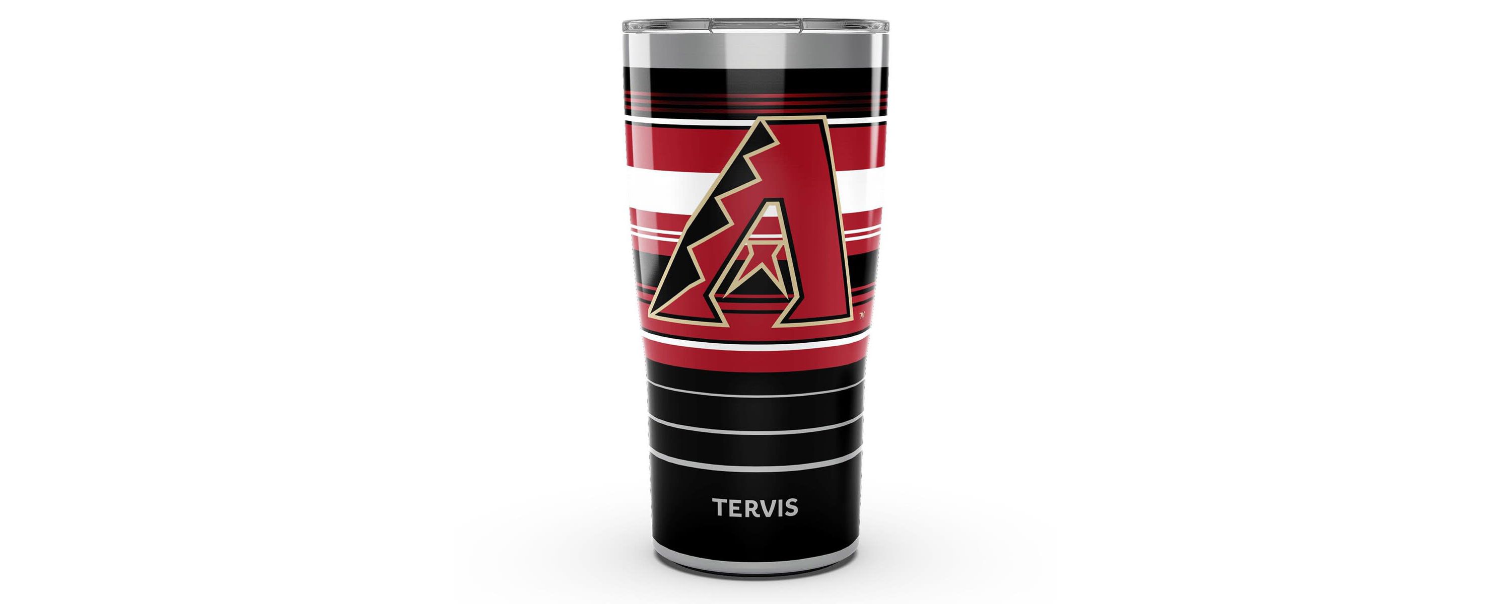 MLB Arizona Diamondbacks 20oz. Hype Stripe Stainless Tumbler