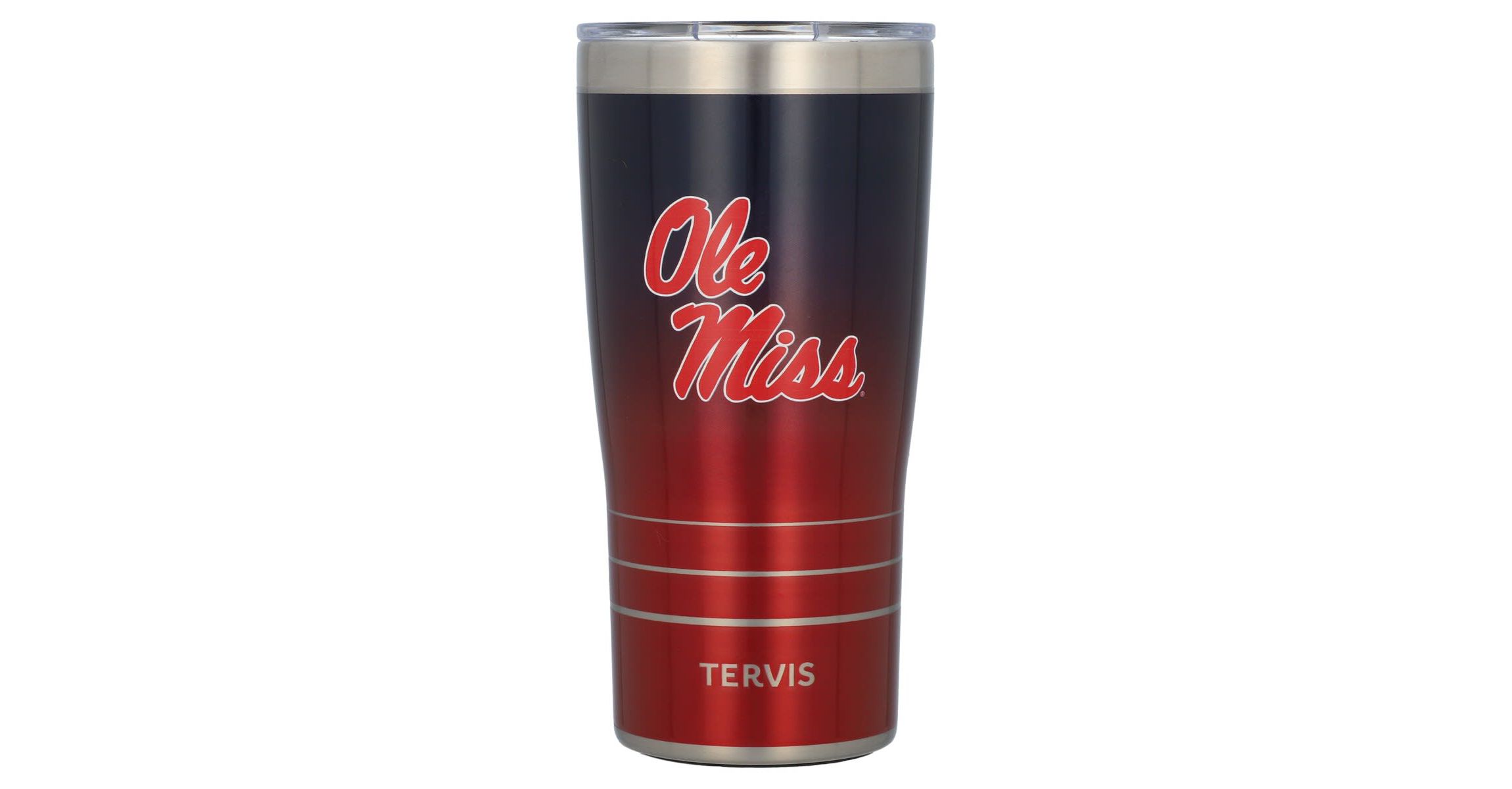 NCAA Ole Miss Rebels 20oz. Ombre Stainless Tumbler