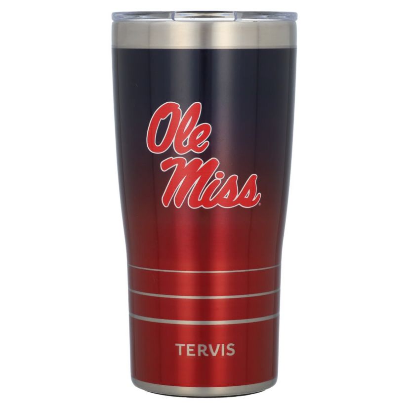 NCAA Ole Miss Rebels 20oz. Ombre Stainless Tumbler