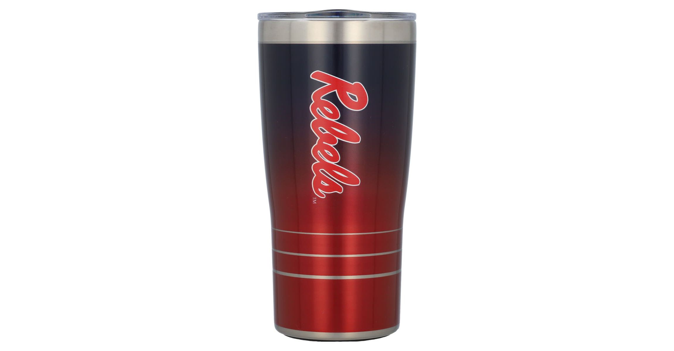 NCAA Ole Miss Rebels 20oz. Ombre Stainless Tumbler