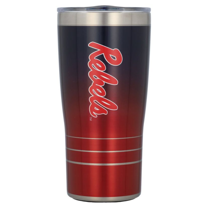 NCAA Ole Miss Rebels 20oz. Ombre Stainless Tumbler