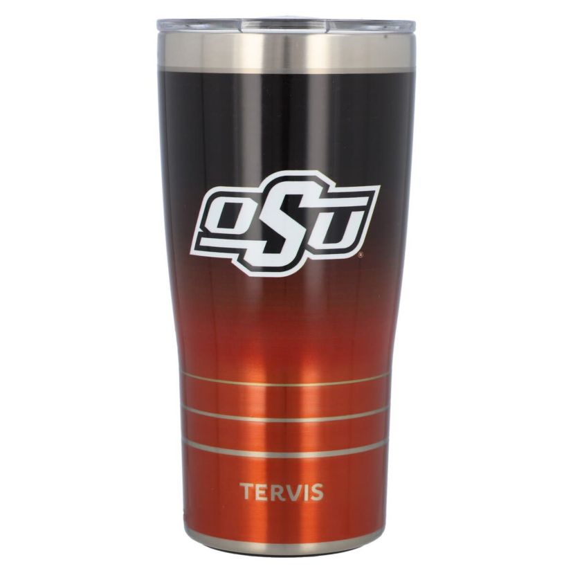 NCAA Oklahoma State Cowboys 20oz. Ombre Stainless Tumbler