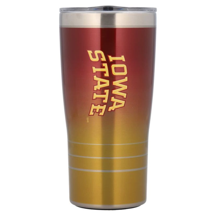 NCAA Iowa State Cyclones 20oz. Ombre Stainless Tumbler