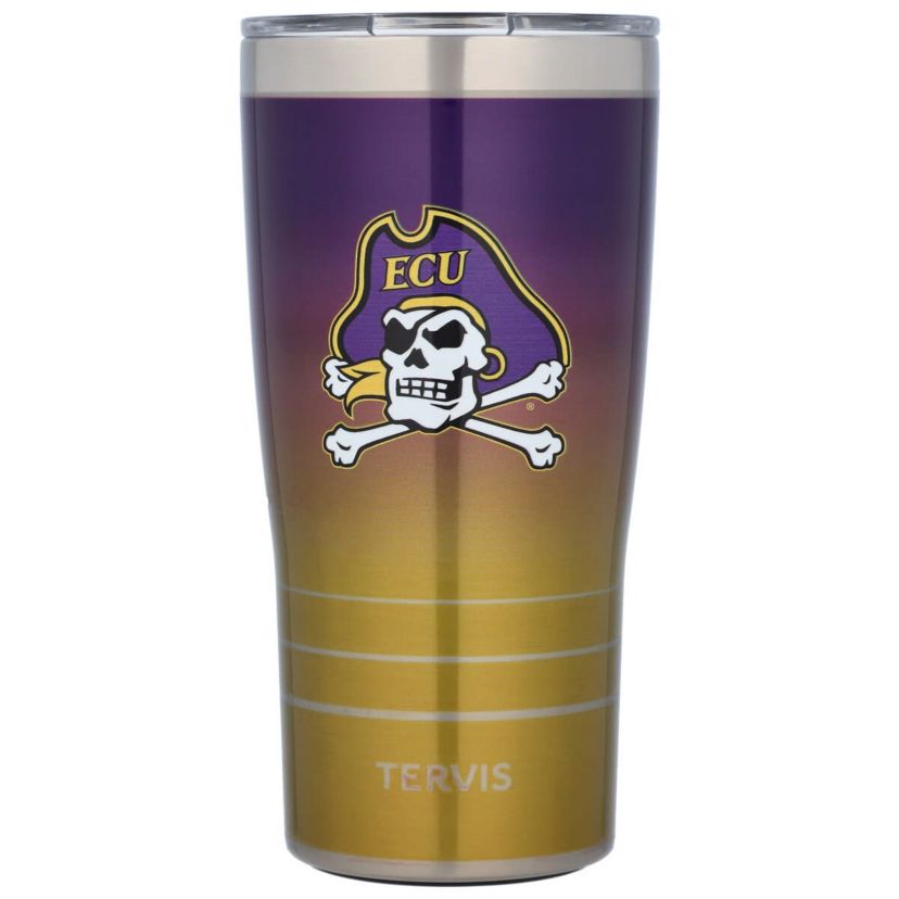East Carolina Pirates NCAA ECU Pirates 20oz. Ombre Stainless Tumbler