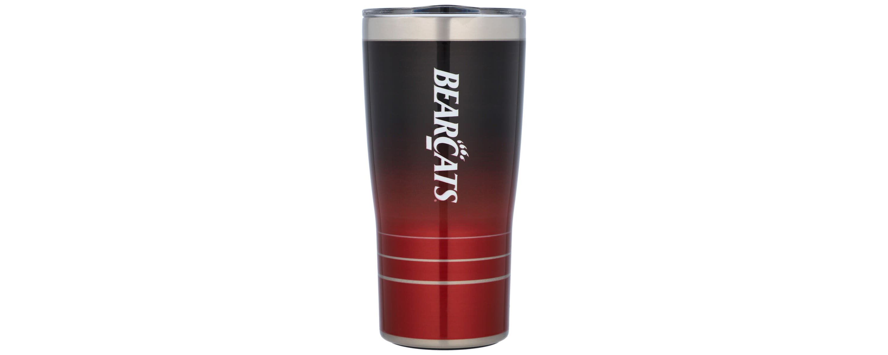 NCAA Cincinnati Bearcats 20oz. Ombre Stainless Tumbler