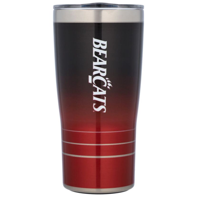 NCAA Cincinnati Bearcats 20oz. Ombre Stainless Tumbler