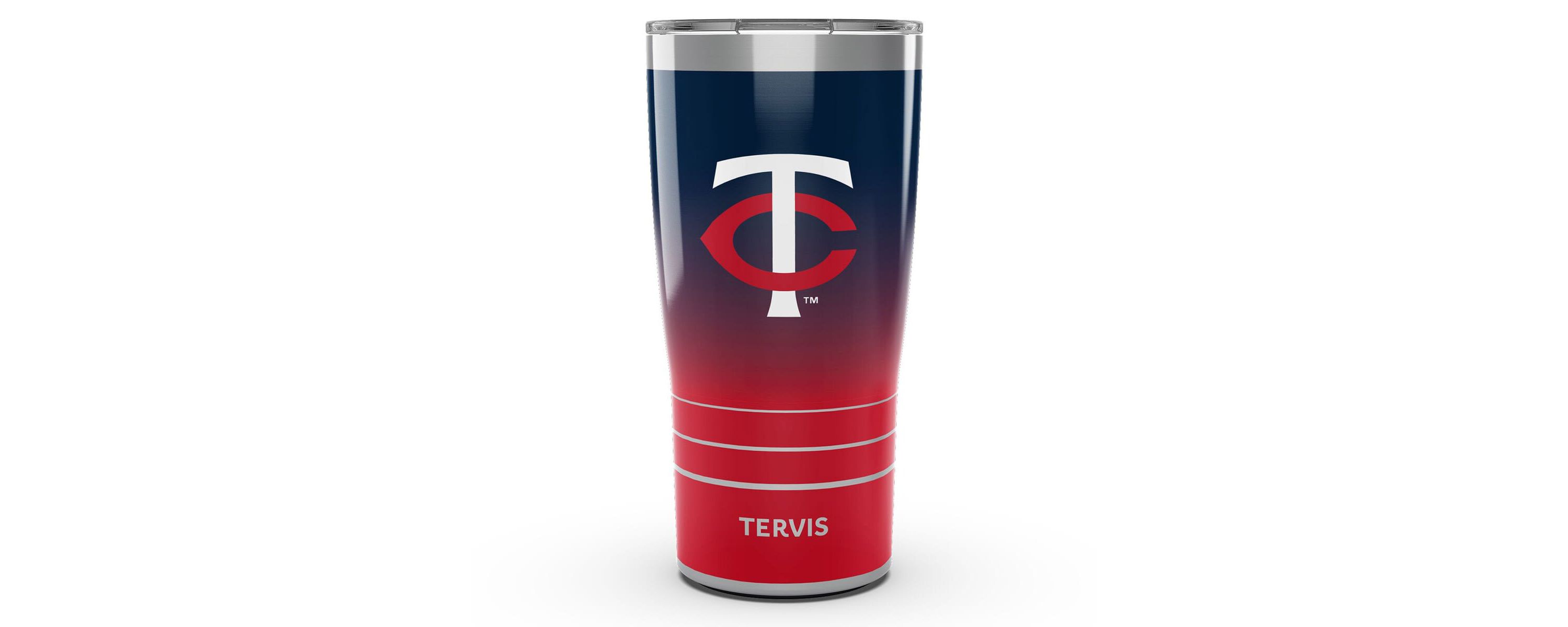 MLB Minnesota Twins 20oz. Ombre Stainless Tumbler