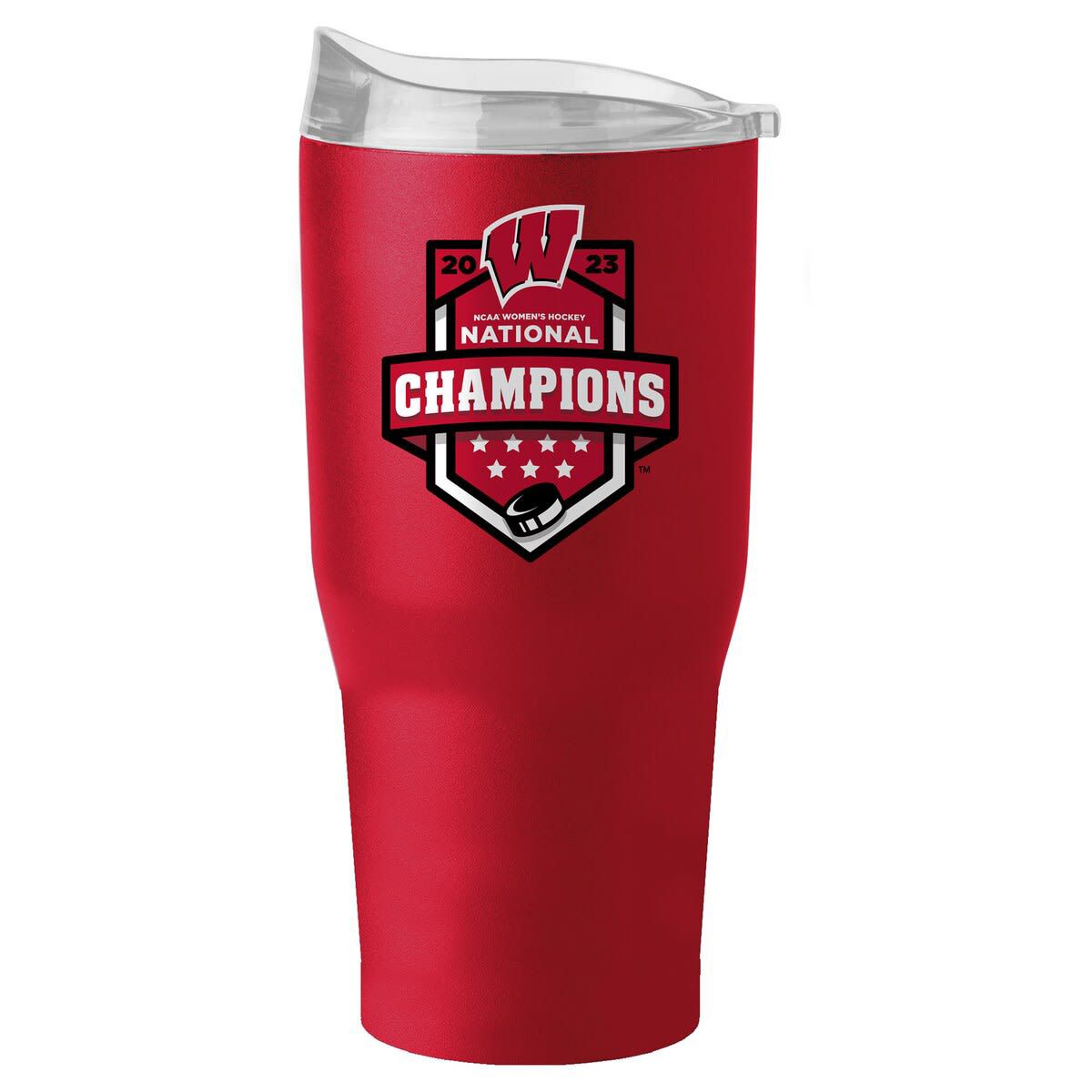 NCAA Wisconsin Badgers 2023 NCAA Ice Hockey National s 30oz. Tumbler