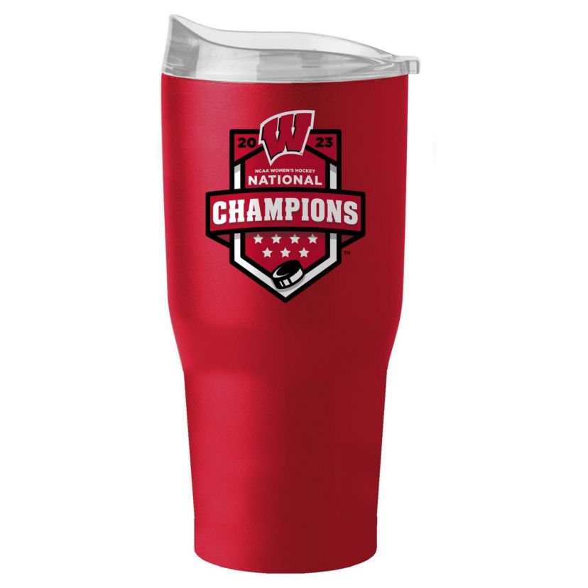 NCAA Wisconsin Badgers 2023 NCAA Ice Hockey National s 30oz. Tumbler