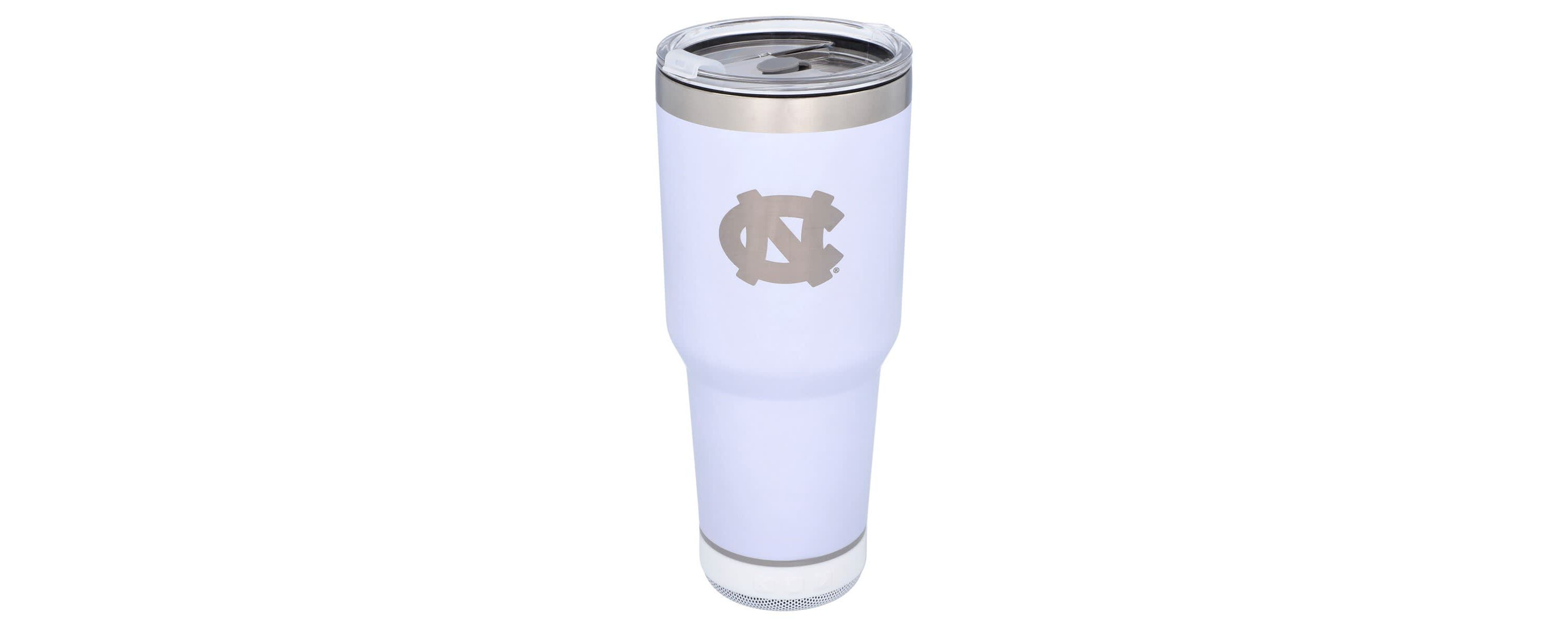 NCAA North Carolina Tar Heels 30oz. Stainless LED Bluetooth Tumbler
