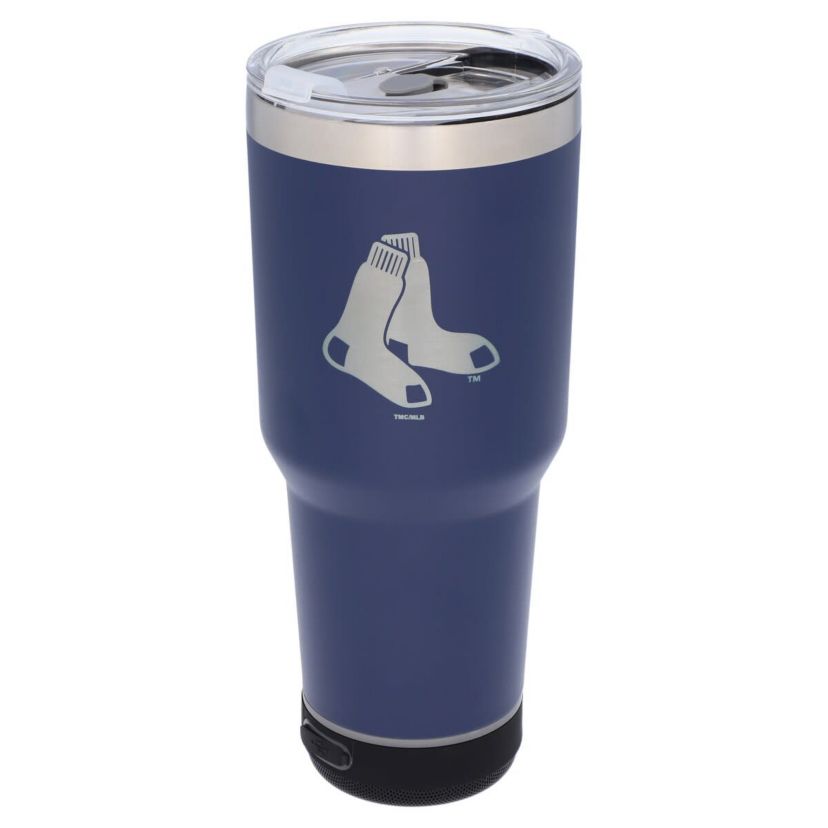 Boston Red Sox MLB Boston Sox 30oz. Stainless LED Bluetooth Tumbler