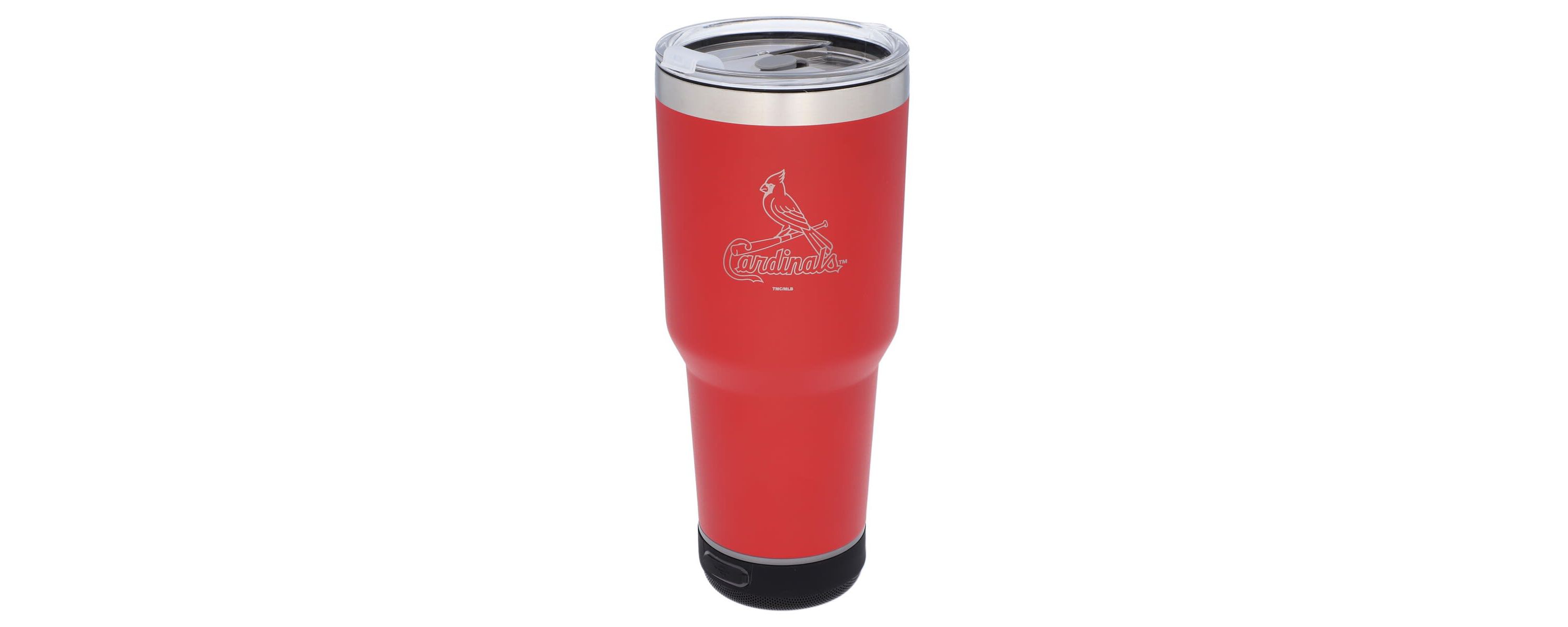 MLB St. Louis Cardinals 30oz. Stainless LED Bluetooth Tumbler