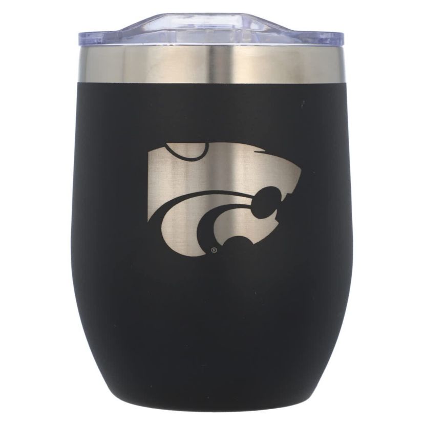 NCAA Kansas State Wildcats 16oz. Stainless Stemless Tumbler