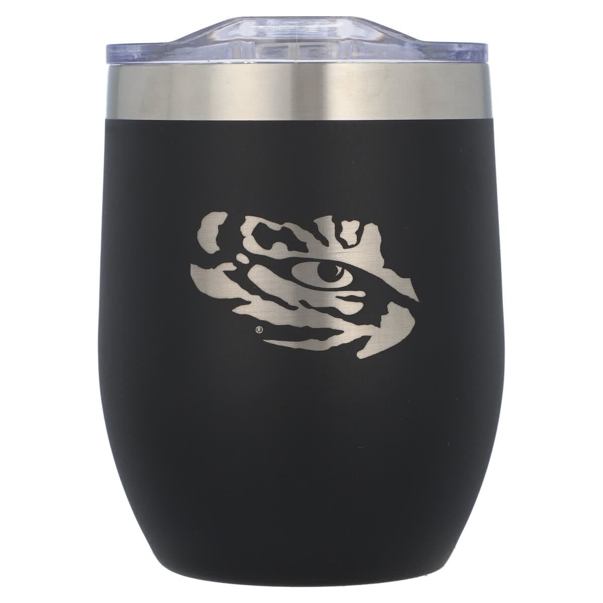 NCAA LSU Tigers 16oz. Stainless Stemless Tumbler