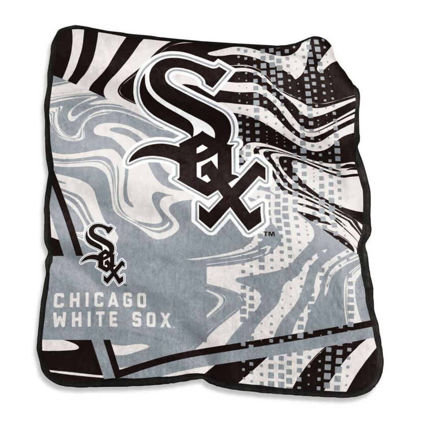 Chicago White Sox MLB Chicago Sox 50" x 60" Swirl Raschel Throw Blanket