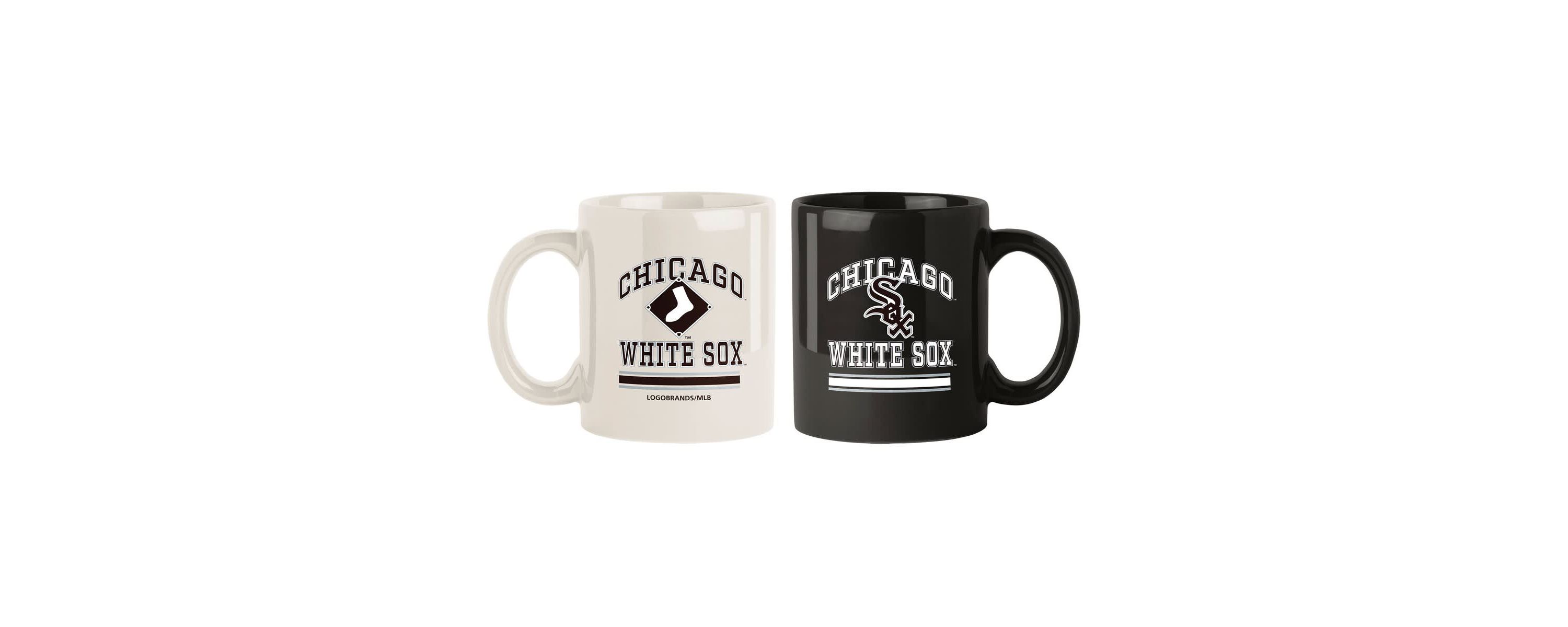 Chicago White Sox MLB Chicago Sox Two-Pack 15oz. Color Mug Set