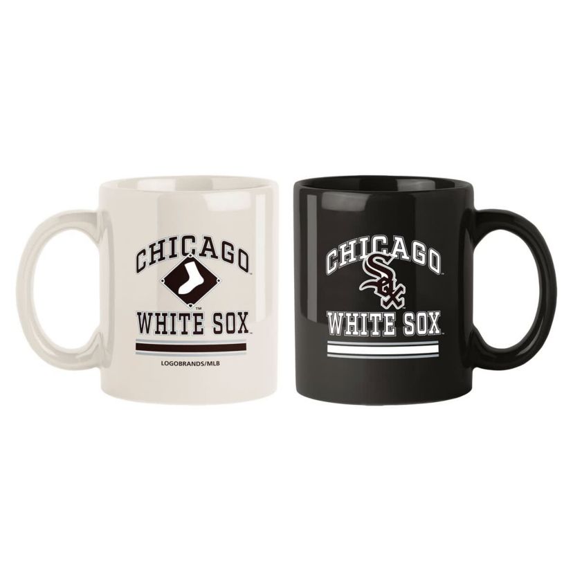 Chicago White Sox MLB Chicago Sox Two-Pack 15oz. Color Mug Set