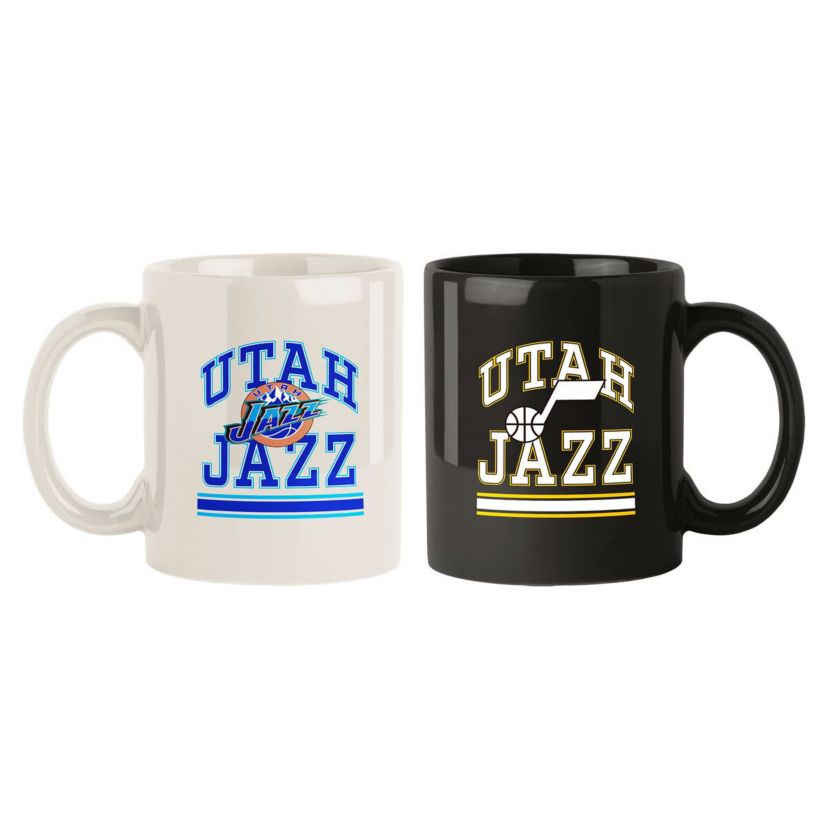 NBA Utah Jazz Two-Pack 15oz. Color Mug Set