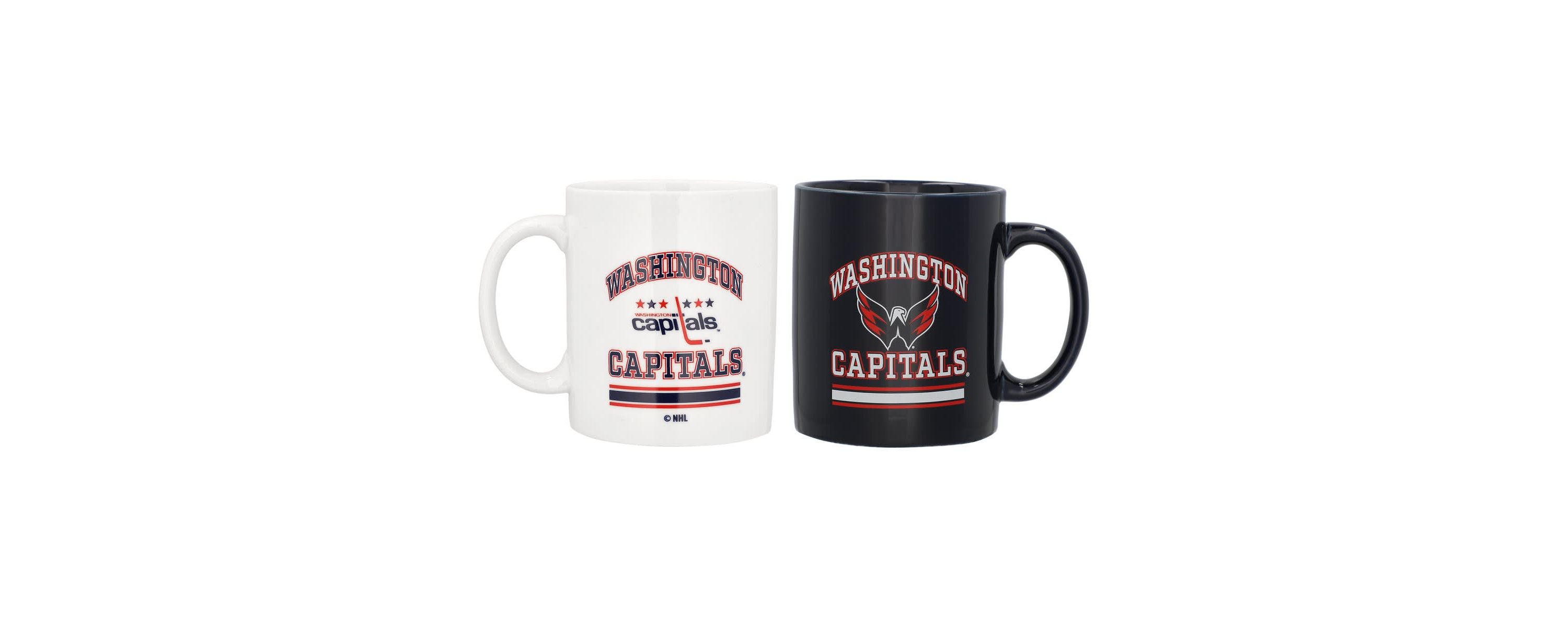 NHL Washington Capitals Two-Pack 15oz. Color Mug Set