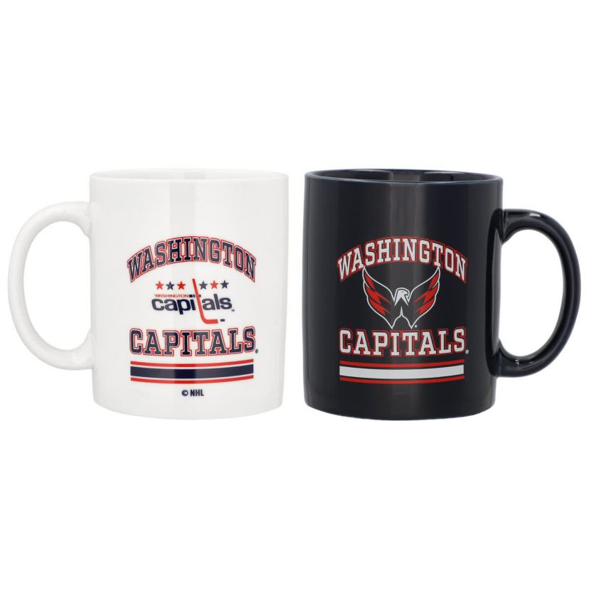 NHL Washington Capitals Two-Pack 15oz. Color Mug Set
