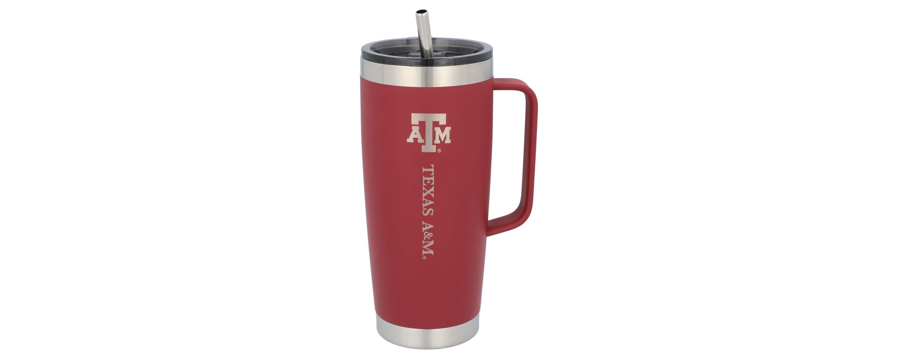 NCAA Texas A&M Aggies 26oz. Team Color Roadie Tumbler with Handle
