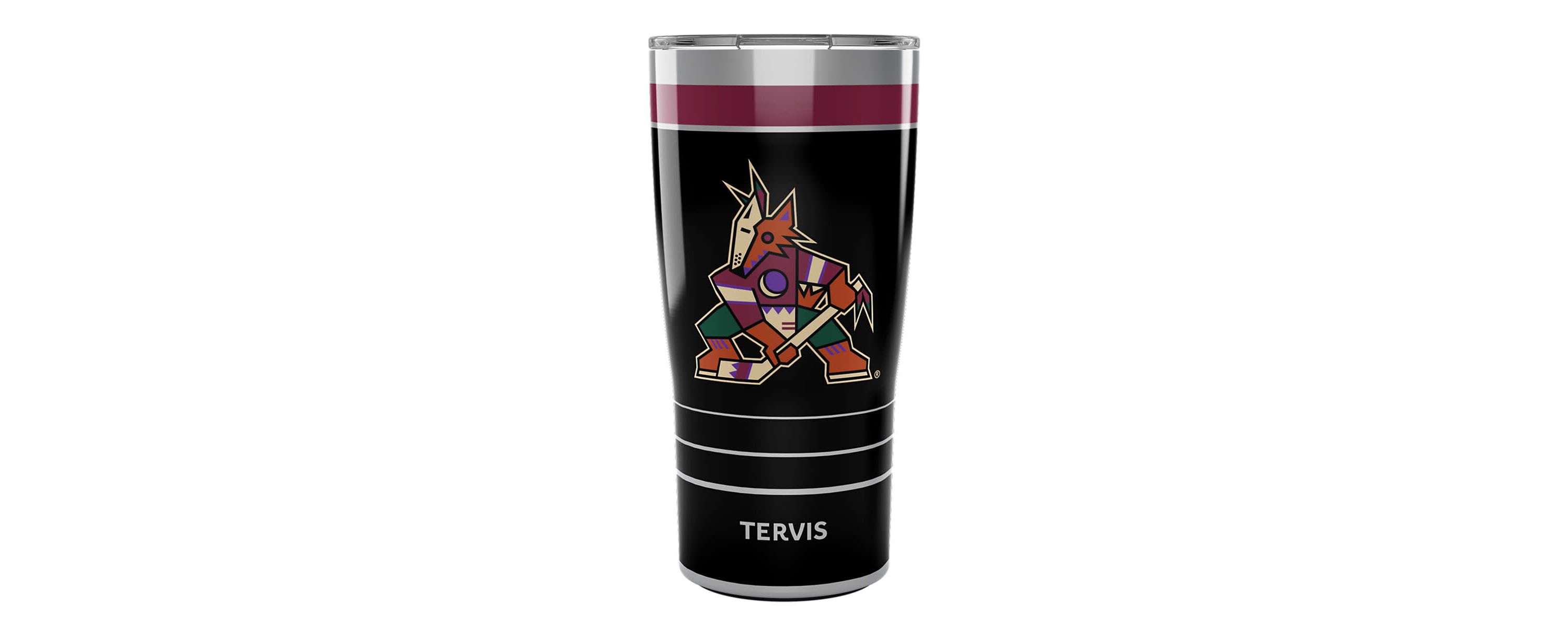 Vintage Hockey Arizona Coyotes 20oz. MVP Stainless Tumbler