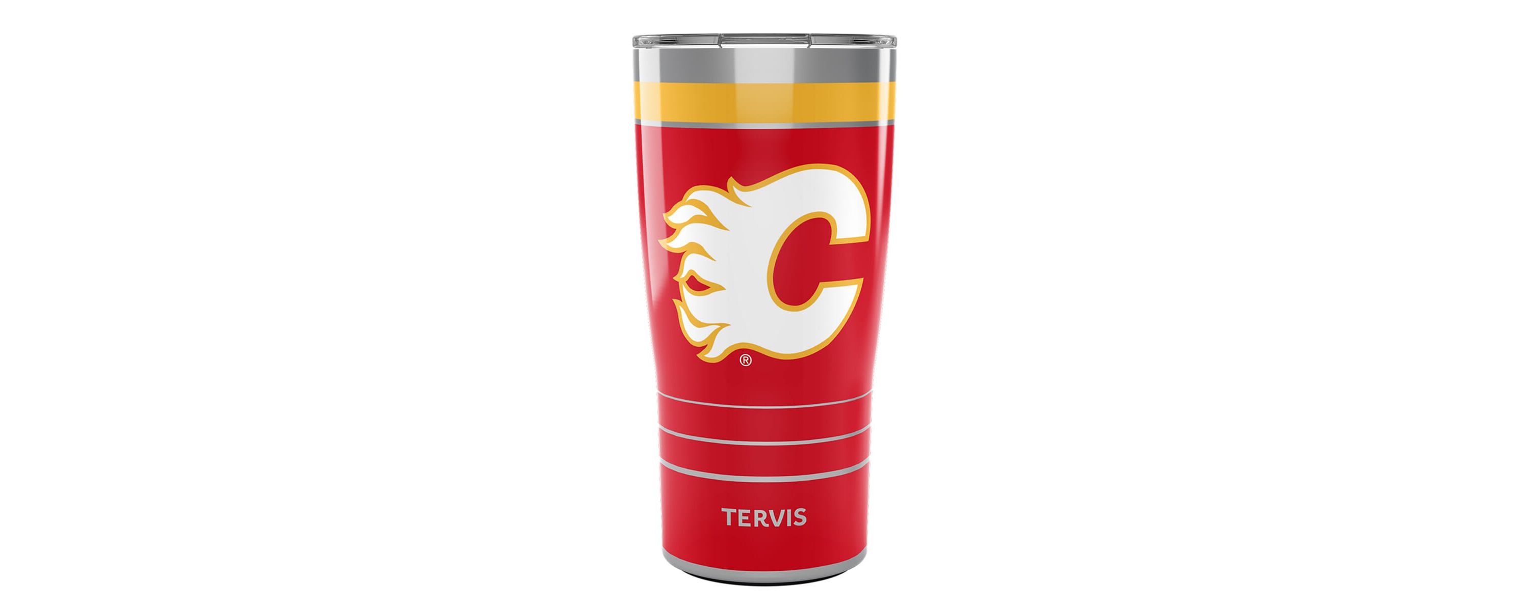 NHL Calgary Flames 20oz. MVP Stainless Tumbler