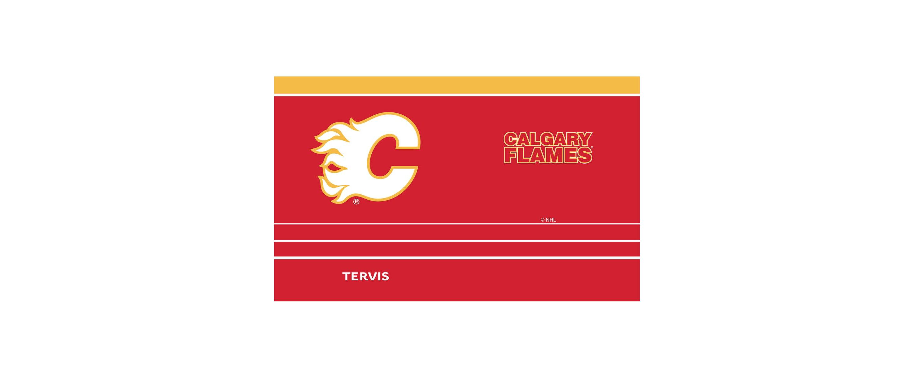 NHL Calgary Flames 20oz. MVP Stainless Tumbler
