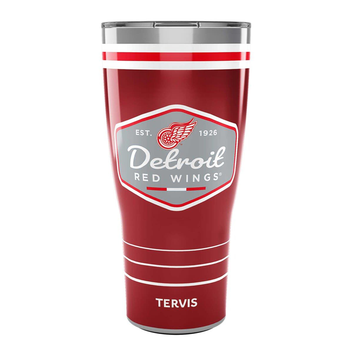 NHL Detroit Wings 30oz. Retro Stainless Tumbler