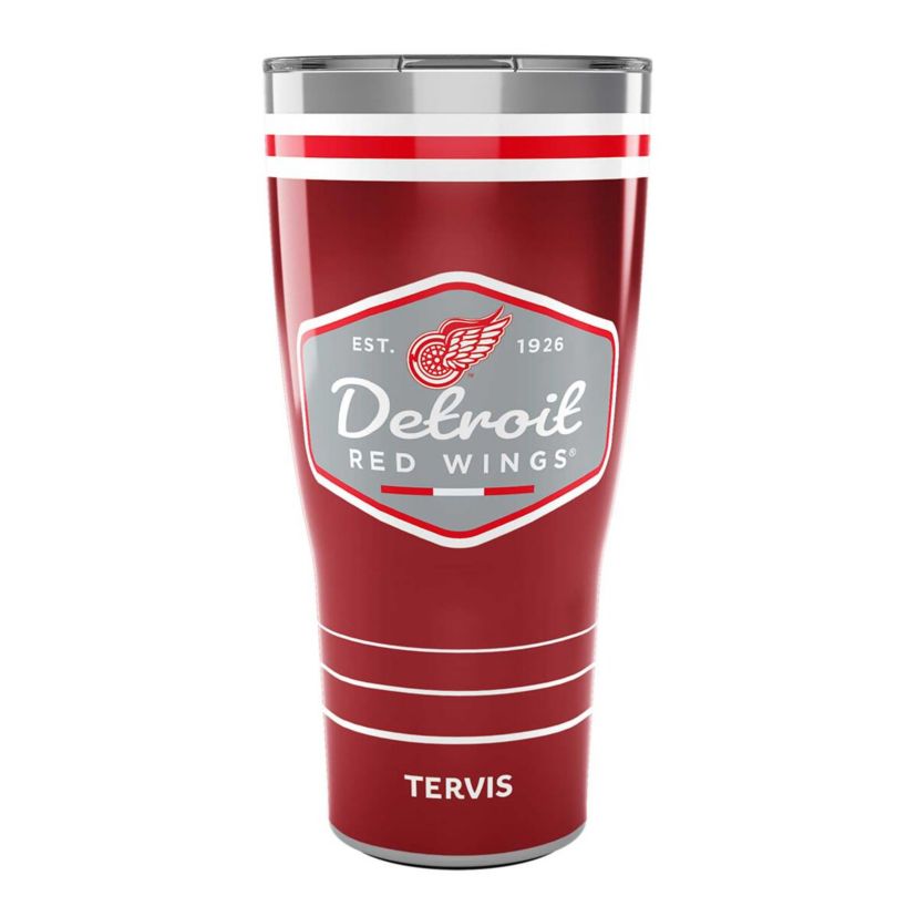 NHL Detroit Wings 30oz. Retro Stainless Tumbler